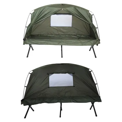 Recommended Outdoor Camping Off The Ground Folding Tent Waterproof And Cold Multi-Functional Camping Equipment Camp Bed Tent