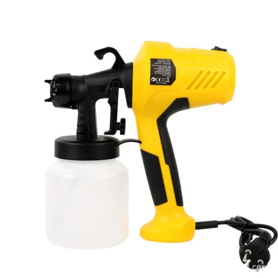 220V/110V Electric Spray Paint Gun and Compressor Machine for Airless Painting with Adjustable Flow Control for Cars