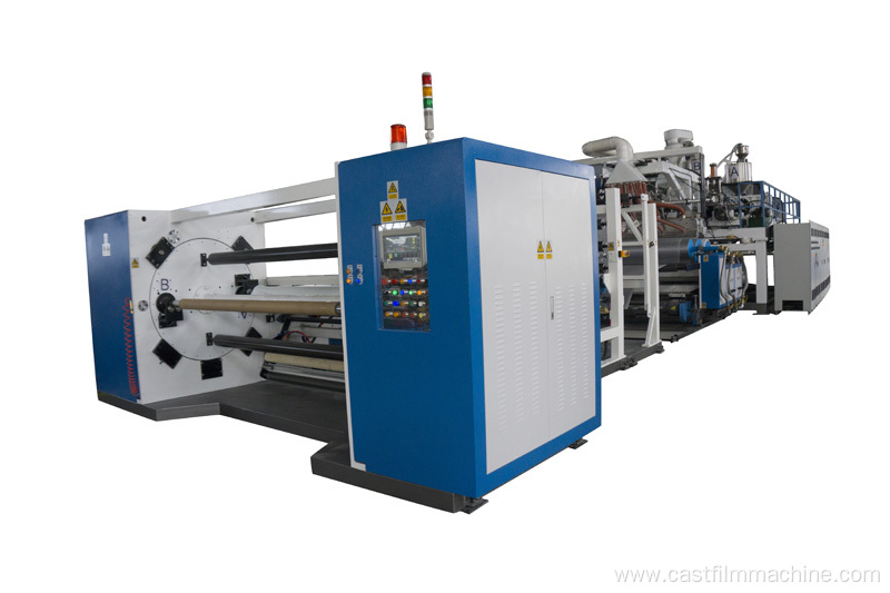 High-efficiency automatic cast film machine