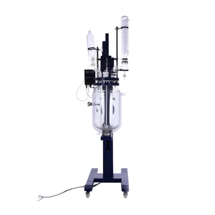 Laboao 20L Electric Lifting Glass Reactor for Biochemical Research