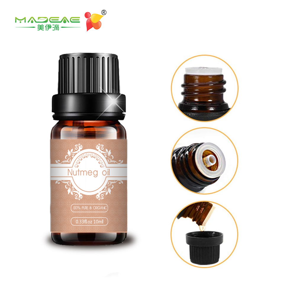 Premium Quality 100%Pure Nutmeg essential oil for body