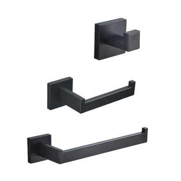 Metal Robe Hook and Towel Holder Set for Bathroom Accessories