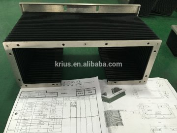 CNC machine tool protection rubber accordion bellows
