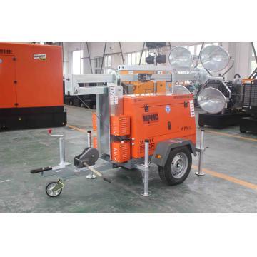 Maual type Yanmar light tower