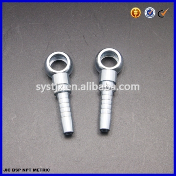 DIN 7642 carbon steel metric and BSP threaded hydraulic banjo