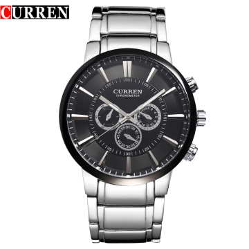 Casual Waterproof Stainless Steel Band Watches Men