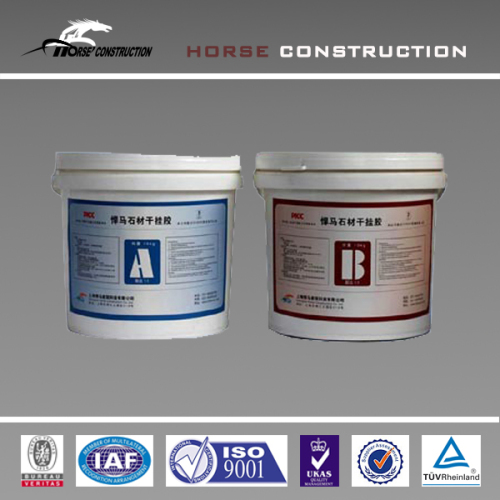 high quality stone material dry hanging adhesive
