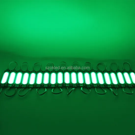 Search Engine Title: SMD 5730 LED Module - Green, 12V, 6 LEDs, 1.5W, IP65, PVC Capsule Lens Backlight for 701 Acrylic Letters Advertising Box Indoor Use