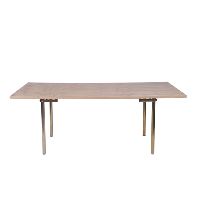 حديثة CH318 نسخة طبق الأصل من طاولة الطعام الخشبية