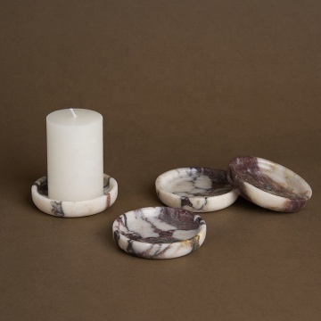 Custom Wholesale Marble Coasters, Candle Holders & Stone Cup Mats