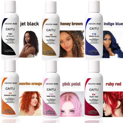Factory Price Semi Permanent Hair Dye Color - Caitu Coloration for Hair Dye