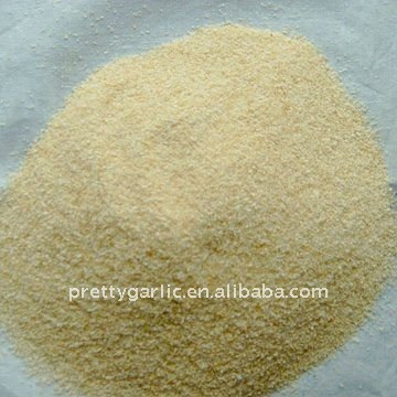 Garlic granules grade A natural white color