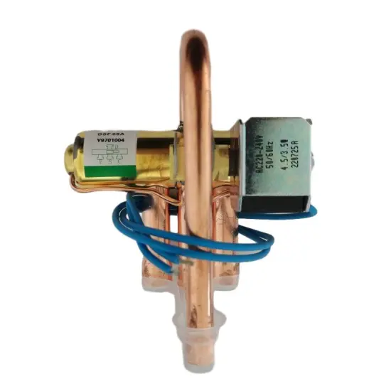 New 4-Way Reversing Valve: Essential Gas and Electric Part for Refrigerators in Home and Outdoor Use