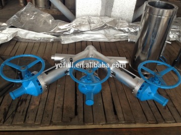 Jacket 4-way melt valve.Control Valve