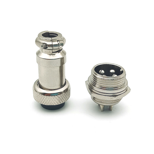 Male Female GX16 Wire Panel Thread Aviation Connector