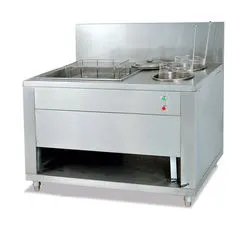 Stainless Steel Electric KFC Chicken Breading Table for Fast Food Restaurants
