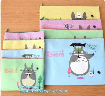 canvas pencil bag zippered stationery storage pouch student school office gift, Sackcloth Pen Pencil Makeup Case Canvas Bag, pen