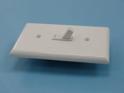 Advaned Design single switch wall socket with white cover wall switch socket brand