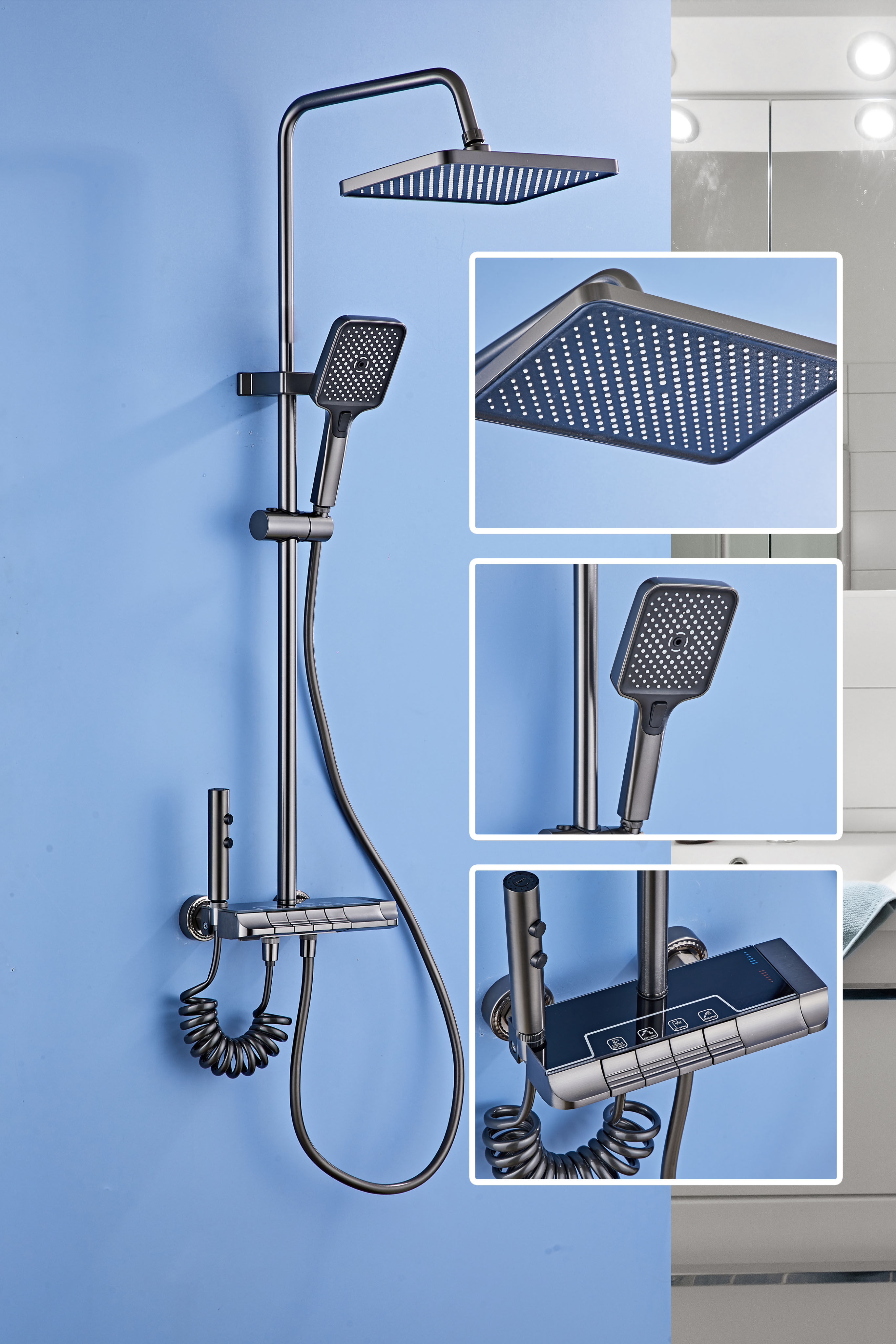 the introduction of 842 shower system