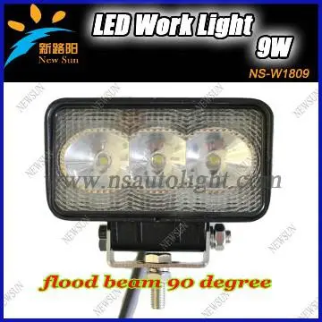 Wholesale 9W Atv Work Light, Led work light for ATV for sale