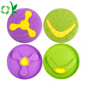 Desmontable Silicone Dog Fly Disc Pet Frisbee Toys