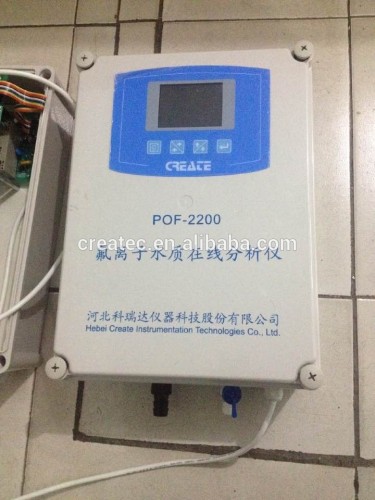 POF-2200 Industrial Online Fluorine system 0-2000mg/L,RS485,(4-20)mA