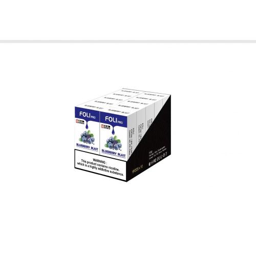 Bluebry Blast E-сигарета капсула Vape Kit Foli Wholesale