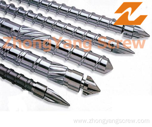 Conical Screw and Barrel in Bimetallic Zytc