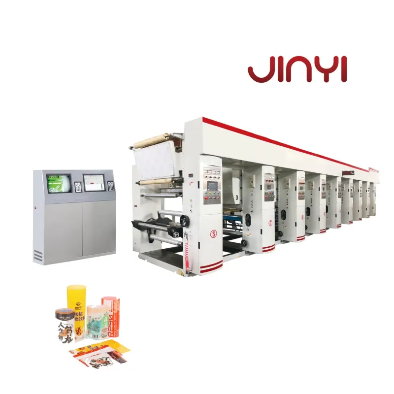 Rotary Gravure Printing Machines for Cigarette and Wallpaper Production