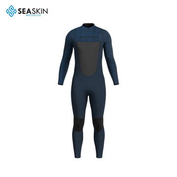 Seaskin 2023 New Arrival 4/3mm Zipperless Steamer Men Wetsuit