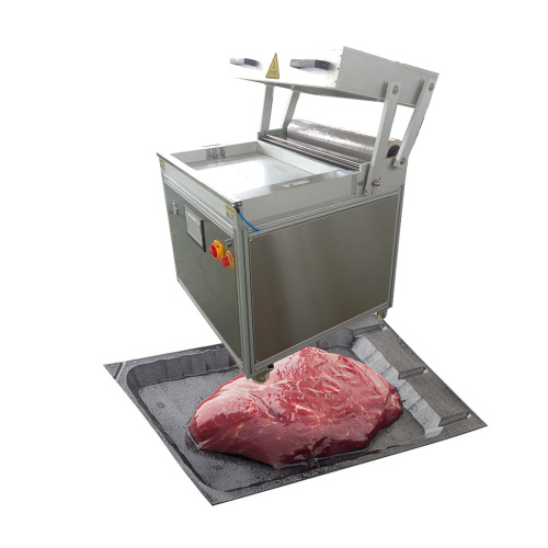 Rindfleisch -Hühnchen -Vakuum -Dichtungsgarnelenhautverpackungsmaschine