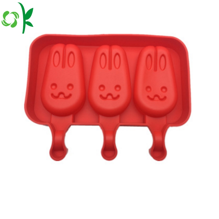 Food Grade Cute Silicone Ice-cream Mold