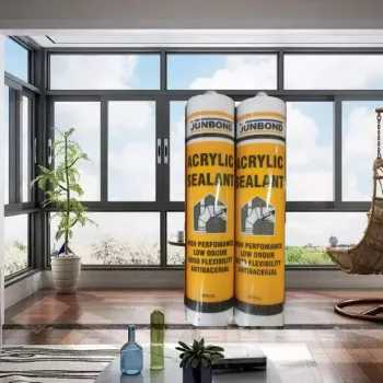 White Window and Door Gap Filler: Acrylic GP Clear Silicone Sealant - Factory Direct