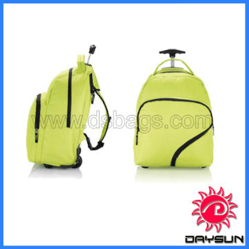 Plain travel trolley backpack bags