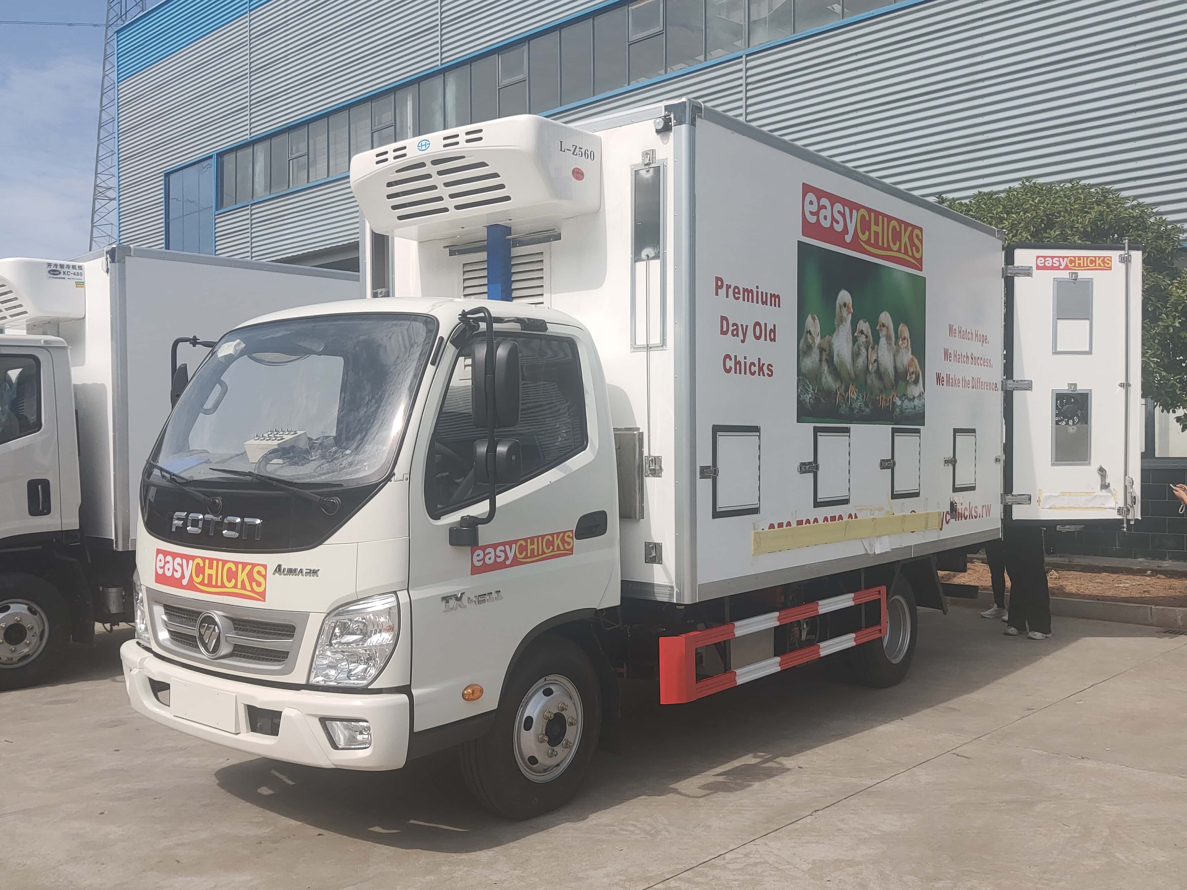 FOTON euro 3 animal baby shipping truck