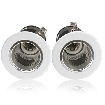 Energy Saving Office Decor Aluminum Downlight Fitting with Anti-Fog Glass Cover