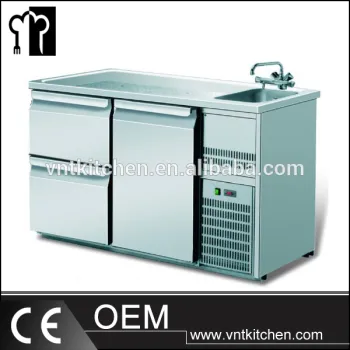 Undercounter salad bar used commercial refrigerators for sale