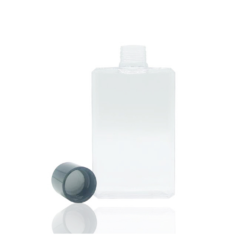 200ml plastic pet bottle square bottles for cosmetic