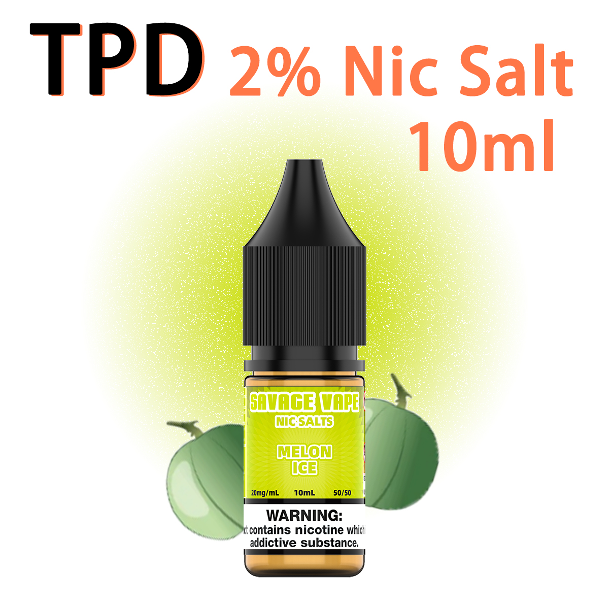 Savage vape nic salts e-liquid disposer