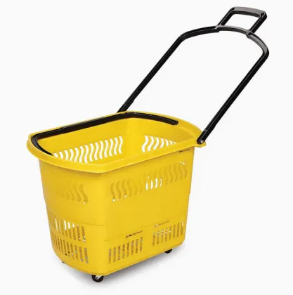 Plastic Supermarket Shopping Basket
