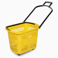Plastic Supermarket Shopping Basket
