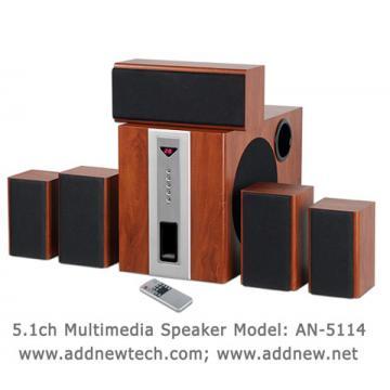 Luxurious 5.1 ch Hi-Fi Home Theater Speakers(AN-5114)