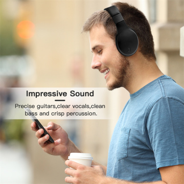 Bluetooth-Kopfhörer Hi-Fi Stereo Bass einstellbares Headset
