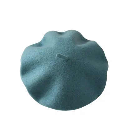 Wholesale Custom Logo Femme Wool Berets for Men and Women