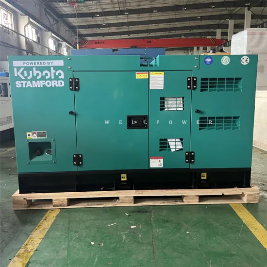 EPA Certified Kubota 30kW Super Silent Single Phase 240/120V Diesel Generator