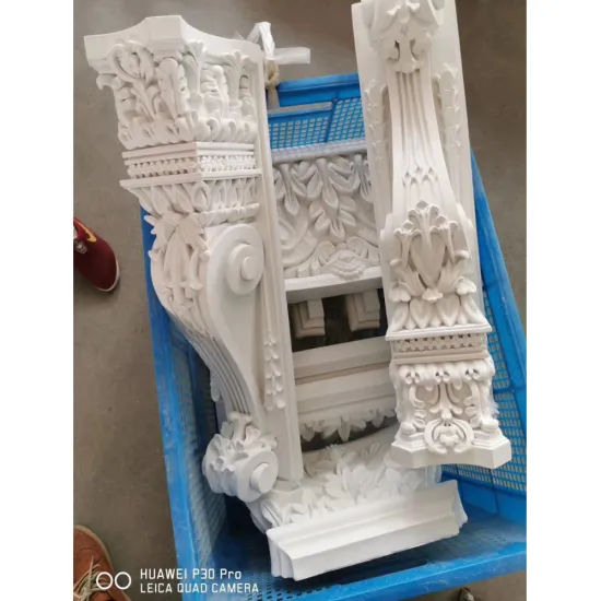 European Exotic Corbels and Stair Baluster Decorative Top Ornaments Mouldings