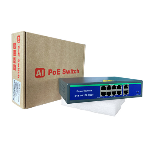 4/8/16 Port POE Switch с помощью пробки