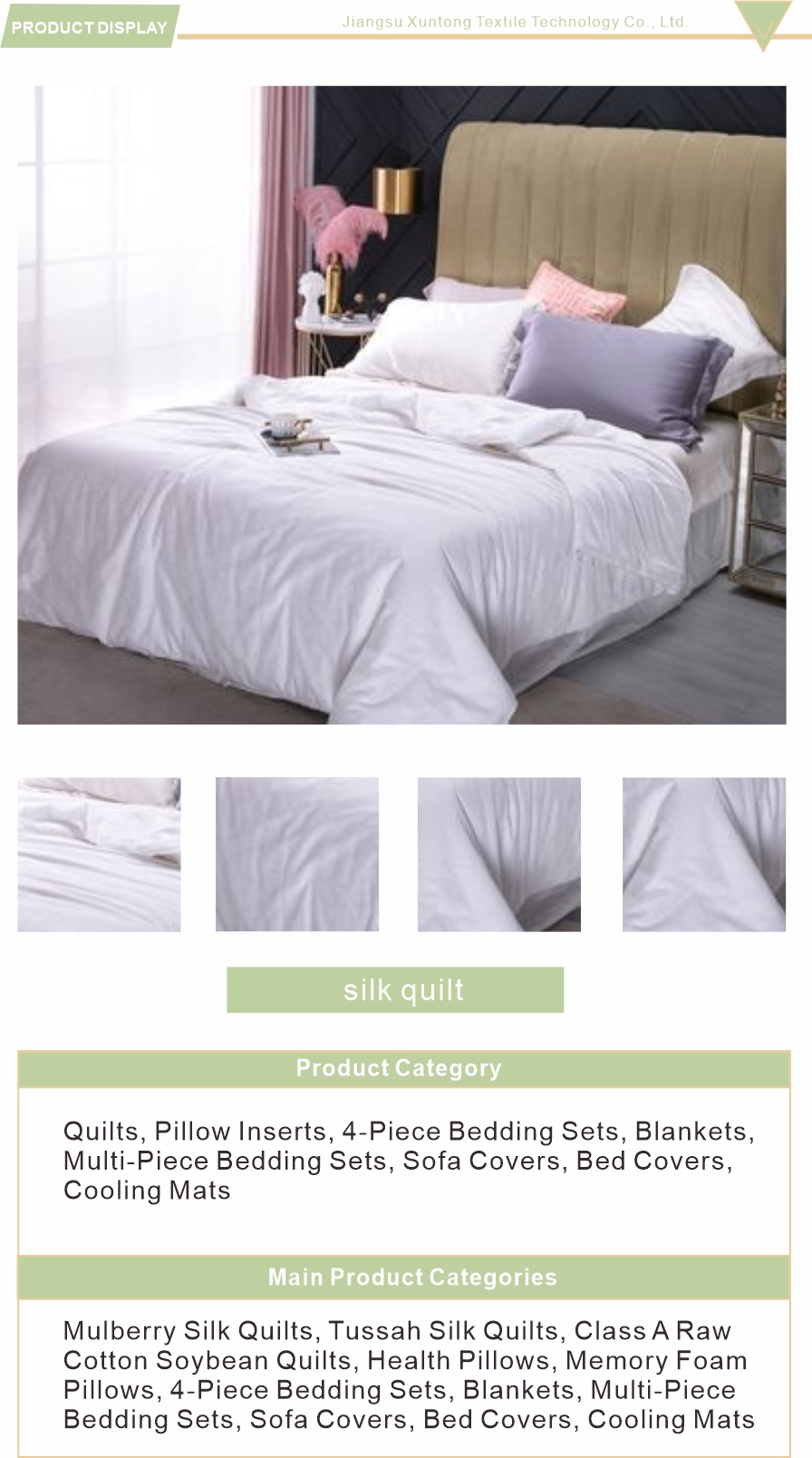 Skin-Friendly Mulberry Silk Quilt