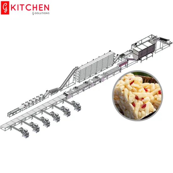 Automatic Nougat Peanut Bar Production Machine