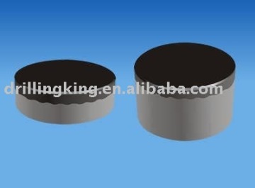 PDC rock cutter insert for oil well drilling bit